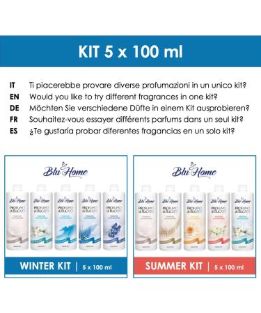 BLU HOME Lavender Laundry Perfume Concentrate 500ml - Refreshing Scent for Fresh Laundry | Ships Internationally - Buy Online on GoSupps.com