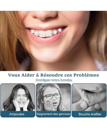 VEGCOO 12 Bo tes Cire Orthodontique Cire Orthodontique Dentaire Cire de Soulagement Pour Soulager Irritations/Soins Orthodontiques (Boites de 5 Bandes) - Buy Online on GoSupps.com