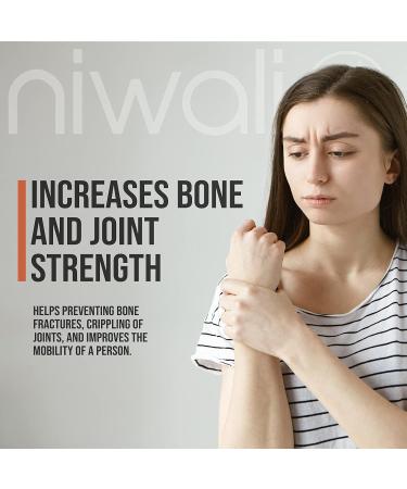 NIWALI Multi Collagen Complex Supplement for Women & Men | Hydrolyzed Collagen Pills - Types I II III V & X| for Healthy Hair Nails Skin Bone & Joints | 90 Capsules - Buy Online on GoSupps.com