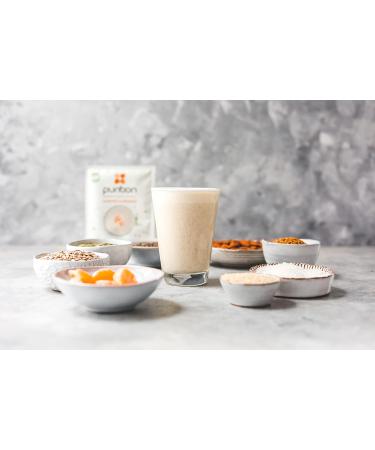 Purition Vegan Almond & Orange Protein Powder - 12 Meal Bag for Keto Shakes, Smoothies & Weight Management | Natural Ingredients | 1.00g (Pack of 1) - Buy Online on GoSupps.com