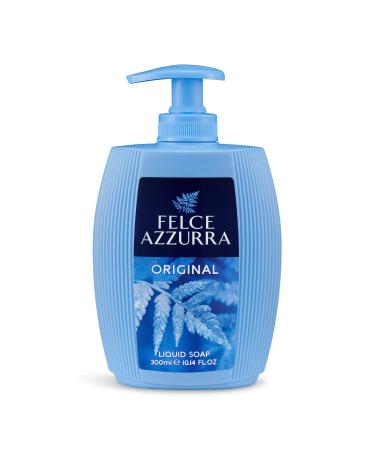 Felce Azzurra Original - The Timeless Essence Liquid Soap - Exclusive And Moisturising Formula - Gently Cleanses Skin - Respects Its Natural Balance - Makes It Suitable For Hands And Face - 10.14 Oz