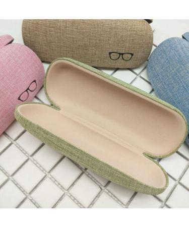Fabric glasses hard case portable eyeglasses case box (Pink) - Buy Online on GoSupps.com