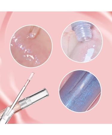Lip Balm Lip Oil Set Fruit-flavored Moisturizing Lip Gloss Plumping Lip Gloss Crystal Jelly Liquid Lipstick for Women and Girls (Shiny 6colors 6pc) Shiny 6colors 6pc - Buy Online on GoSupps.com