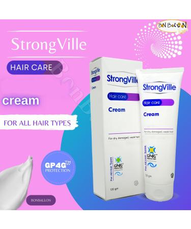 Buy Cream Strong Ville Extra Vital Hair Complex - Boost Softness Shine & Beauty for All Hair Types (4.23 oz - Buy Online on GoSupps.com