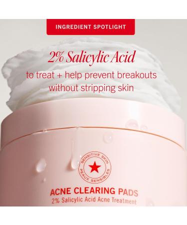First Aid Beauty Acne Pads for Face - Maximum Strength Acne Treatment - 2% Salicylic Acid Pads Treat Without Drying (60-ct) 60 Count (Pack of 1) Acne - Buy Online on GoSupps.com