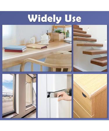 Baby Proofing  Silicone Edge Protector Strip  Soft Corner Protectors for Kids  9.84ft Pre-Tape Adhesive Corner Protectors for Furniture Against Sharp Corners for Cabinets  Tables  Drawers 0.60.6in width (9.84ft length)) - Buy Online on GoSupps.com