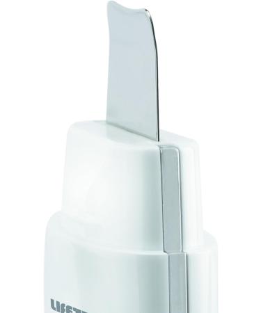 Lifetrons UI-400 Exfoliating Device - Ultrasonic Cleanser & Scrubber for Firm, Radiant Skin | Muscle Stimulation for Elasticity | Pore Cleansing | UI-400 Switzerland White - Buy Online on GoSupps.com