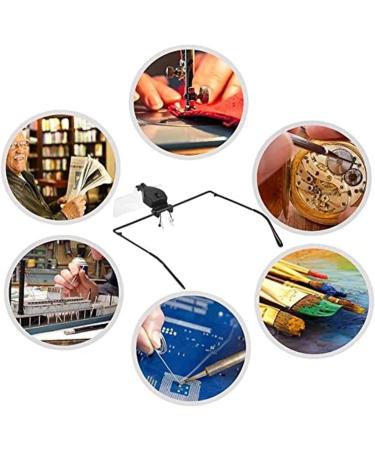 Headband Magnifier with LED Light Eyeglass Magnifier 1.5X 2.5X 3.5X Eyeglass LED Magnifier Hands Full of Stars - Buy Online on GoSupps.com