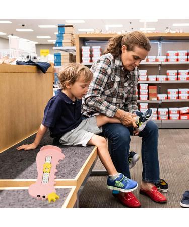 MyLERCT Foot Measuring Device for Children - Accurate Shoe Size Meter with Double Scale in Pink - Buy Online on GoSupps.com
