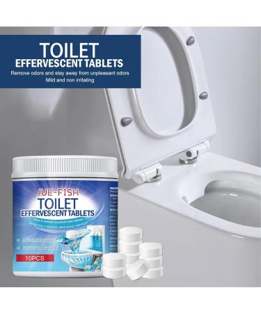 Toilet Cleaning Tablets - Auto Toilet Tank Cleaner with Eucalyptus Scent | Stain Removal Tablets and Bathroom Cleaners for Hotel Frifer - Buy Online on GoSupps.com