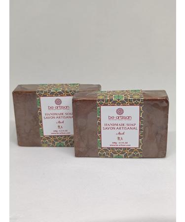 G n rique Handmade soap with argan oil and musk 100 g organic morocco cold saponification nourishing moisturizing