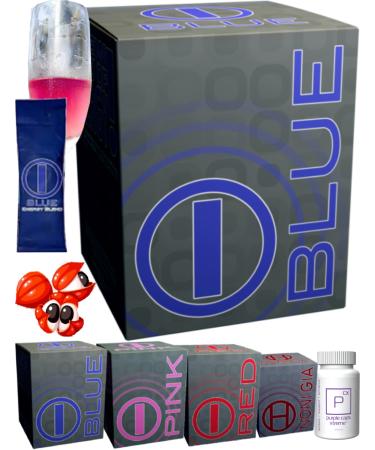 I-BLU (Blue) Lose Weight Strengthen Muscles Supplements Reduce Fat Accumulation.