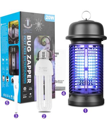 Loleds 20W Electric Insect Destroyer - 4500V UV Mosquito Trap & Fly Killer | Safe Non-Toxic Interior Insect Control - Buy Online on GoSupps.com