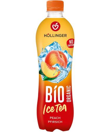 H LLINGER Bio Ice Tea P che Boisson Rafra chissante Biologique et V g talienne Sans Caf ine Bouteille PET 500ml - Buy Online on GoSupps.com