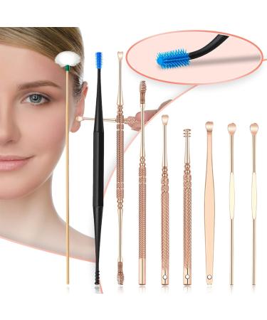 Stainless Steel Ear Wax Spring Tool Massage Set for Ear Cleaning - Buy Online on GoSupps.com