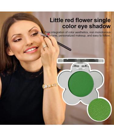 Matte Eyeshadow Singles - Shimmer Eyeshadow Eyeshadow Makeup Highlighter Matte Flower Shape Eye Shadow Long Lasting Wear Glitter Primer Palette 117 - Buy Online on GoSupps.com