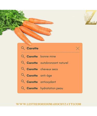 Cold Pressed Carrot Oil - For Tanning 50ml - Oily Carrot Macerate. - Buy Online on GoSupps.com