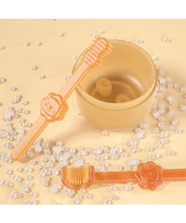 Buy Baby Toothbrushes for Infants & Toddlers | First Toothbrush Set with Tongue Brush & Dust Protection - Perfect Gift for Children - Buy Online on GoSupps.com
