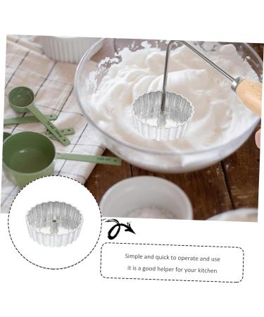 Zerodeko Oil Pier Mold Griddle Pan Biscuits Chip Frying Mold Aluminum Alloy Timbale Mold Mini Cake Machine 6.8X6.8X2CM Silver - Buy Online on GoSupps.com