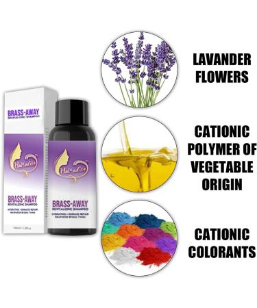 Violet Bleached Shampoo Made Gray After Dyeing Eliminates Brassy Prevents and Reduces Hair Loss and Supports Hair Growth 130ml - Buy Online on GoSupps.com