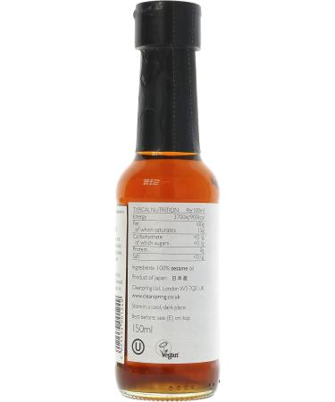 Clearspring Japanese Toasted Sesame Oil 150ml - Premium Quality Authentic Flavor - Buy Online on GoSupps.com