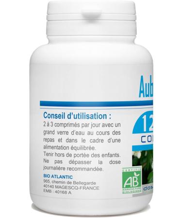 Hawthorn Organic - 400 mg - 120 tablets - Buy Online on GoSupps.com