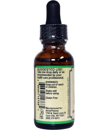 AlchePharma Folate Iiquid 667 mcg DFE, 400 mcg of Folinic Acid 800 Servings - Buy Online on GoSupps.com