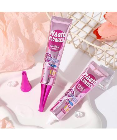  Naqqios Liquid Blush for Cheeks Long-Lasting Waterproof Cream with Changing Colors Natural Face Shade Lightweight and Smooth Texture Buildable Pigment Makeup Blushes - Buy Online on GoSupps.com