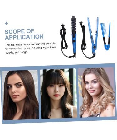 Beavorty 1 Set Curling Iron Set Hair Curlers Tool Curling Wand Hair Straightener Curler Comb Women's Portable - Buy Online on GoSupps.com