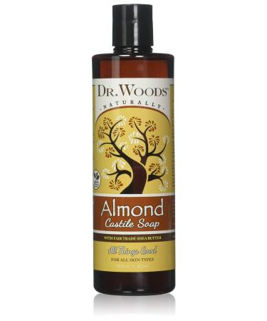 Dr. Woods Almond Soap with Shea Butter, 16 Fluid Ounce 16 Ounce