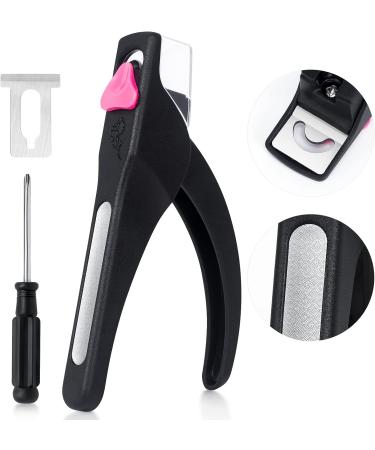 AORAEM Adjustable Nail Clippers & File - False Nail Cutter Tool for Extensions - Home DIY Black - Buy Online on GoSupps.com