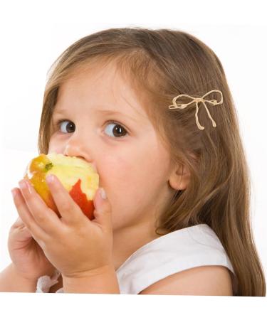 FRCOLOR Bow Hairpin Hair Pin Hair Accessories Tiara Hair Clips Hair Barrettes Cute Hair Clip Bow Clip for Girl Hair Bows Clip for Girls Girl Hair Bow Clip Copper Miss Headgear Fashion - Buy Online on GoSupps.com