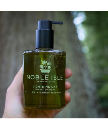 Noble Island Cleansing Gel for Hair & Body - Lightning Oak 250ml | International Shipping Available - Buy Online on GoSupps.com