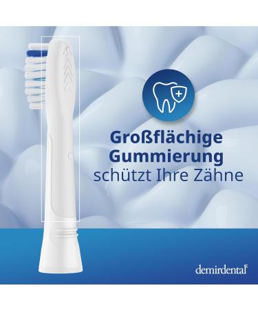 Sensitive Brush Heads for Oral-B Pulsonic & Slim One Clean Luxe - 4 Soft Replacement Brushes | Demirdental - Buy Online on GoSupps.com