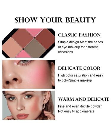 HOSAILY 12 Colors Cream Blush Palette - Matte Contour & Highlight, Waterproof & Long Lasting Makeup Palette - 1 Count - Buy Online on GoSupps.com