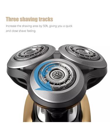 SH60 Replacement Heads for Ph-ilips Nore-lco Series 6000 Shavers S6810/82 S6850/85 S6880/81 - Silver Compatible Parts - Buy Online on GoSupps.com