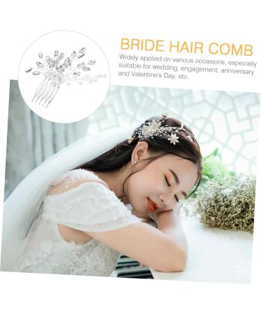 ABOOFAN Hair Jewelry Hair Accessories Hair Styling Accessories Wedding Hair Clip Fairy Jewelry for Women Hanfu Hair Comb Pearl Bride - Buy Online on GoSupps.com