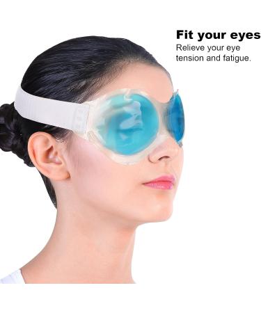 TITADONG Cooling Eye Ice Pack with Gel Beads Reusable Washable Eye Gel Pack for Pain Fatigue Stress Relief Hot Cold Compress Gel Beads Eye Cover for Removing Dark Circles and Puffiness - Buy Online on GoSupps.com