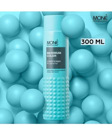 MON PROFESSIONAL Conditioner for Colored Hair Color Protection & Shine - Dry and Damaged Hair - Nourishes Protects and Detangles your Hair - 300 ml - Buy Online on GoSupps.com