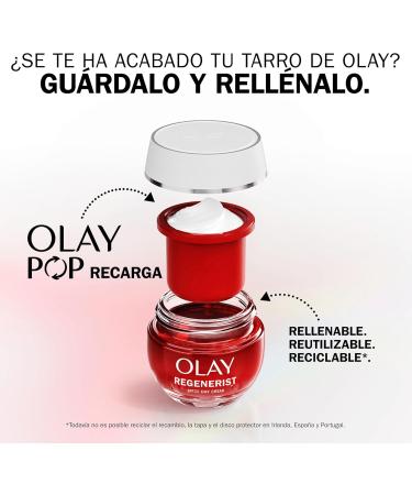  Olay Olay Regenerist Day Face Cream SPF30 50ml and Refill 50ml Anti-wrinkle and firming moisturizer - Buy Online on GoSupps.com