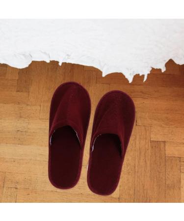 Amosfun Spa Slippers 8 Pairs Non-Slip Disposable Bath Sandals - Men's Women's Indoor Shower Slippers (Random Color) - Buy Online on GoSupps.com