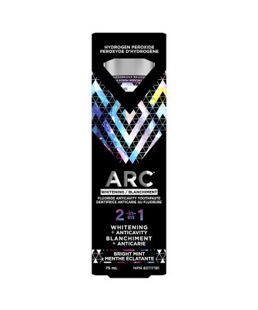 ARC Whitening 2-in-1 Fluoride Toothpaste Whitening + Anticavity Bright Mint 75 mL