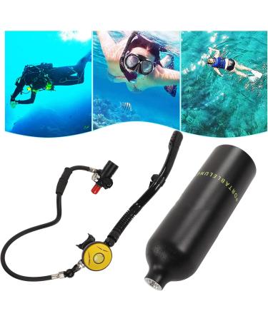 Oxygen Tank Set Safe Waterproof Portable Oxygen Tank Kit Comfortable with Breathing Tube for Beach - Buy Online on GoSupps.com