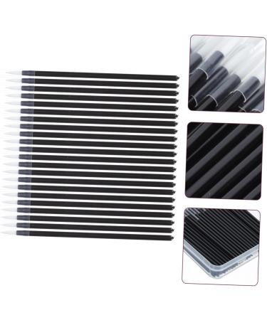 FOMIYES 150 Pcs Eyeliner Brush Lip Disposable Cosmetic Brush Small Makeup Brush Girl With Cover 11.5x9cmx3pcs Assorted Colorx3pcs - Buy Online on GoSupps.com