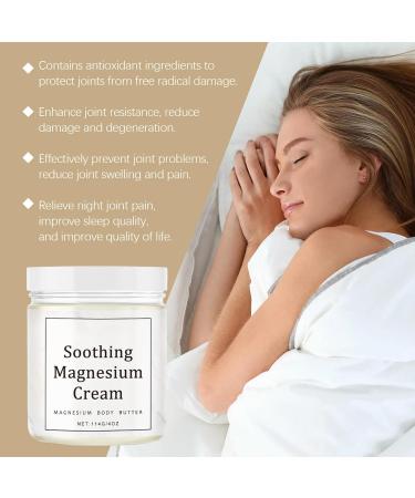 Sleep Cream - Natural Relief Soothing Health Care Lotion for Leg Cramps | 4 Oz Sleep Lotion for Men Women Seniors Eases Knee Feet Legs Arms Back Joints Ideal for Daily Use Travel Home Workout - Buy Online on GoSupps.com