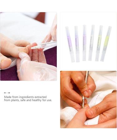 6 Pi ces Stylo Huile Cuticule Ongles Stylo Nutrition Gel Ongles Soin R parateur Cuticules S ches et Peau Morte Pratique pour Salon Manucure et Usage Maison - Buy Online on GoSupps.com