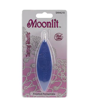 Handy Hands 438256 Moonlit Tatting Shuttle with Hook-Frosted Periwinkle