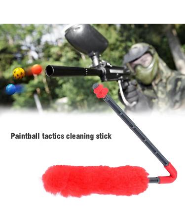 Mini Paintball Squeegee Stick - Absorbent Swab for Cleaning Barrel in Shooting Games (Red) - Buy Online on GoSupps.com