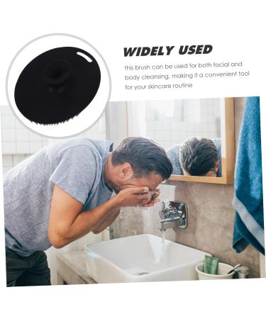 FOMIYES Face Brush Face Scrub Face Wash Brush Facial Cleansing Brush Scrubber Facial Brush Facial Scrubber Exfoliator Face Exfoliator Facial Exfoliator Water Proof Bath Brush Silica Gel - Buy Online on GoSupps.com