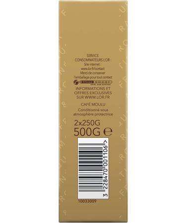 L'Or Absolute Ground Coffee 2x250g - Buy Online on GoSupps.com